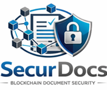SecurDocs logo: Blockchain Document Security